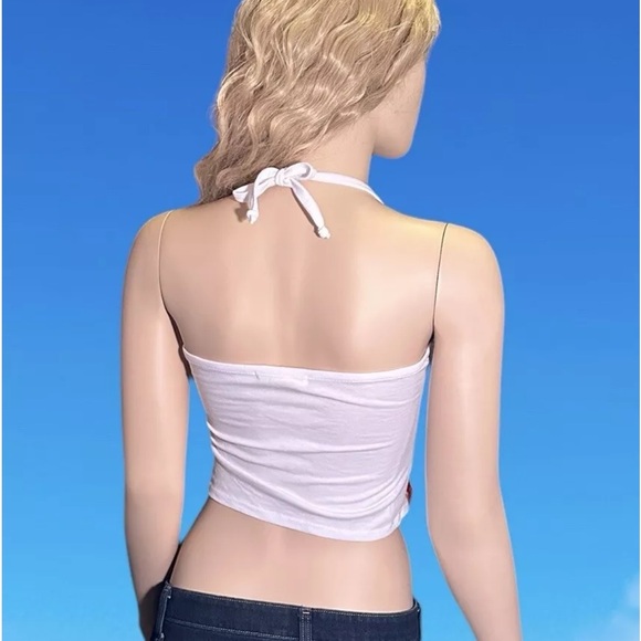 Papaya US flag crop top - small - Picture 4 of 6